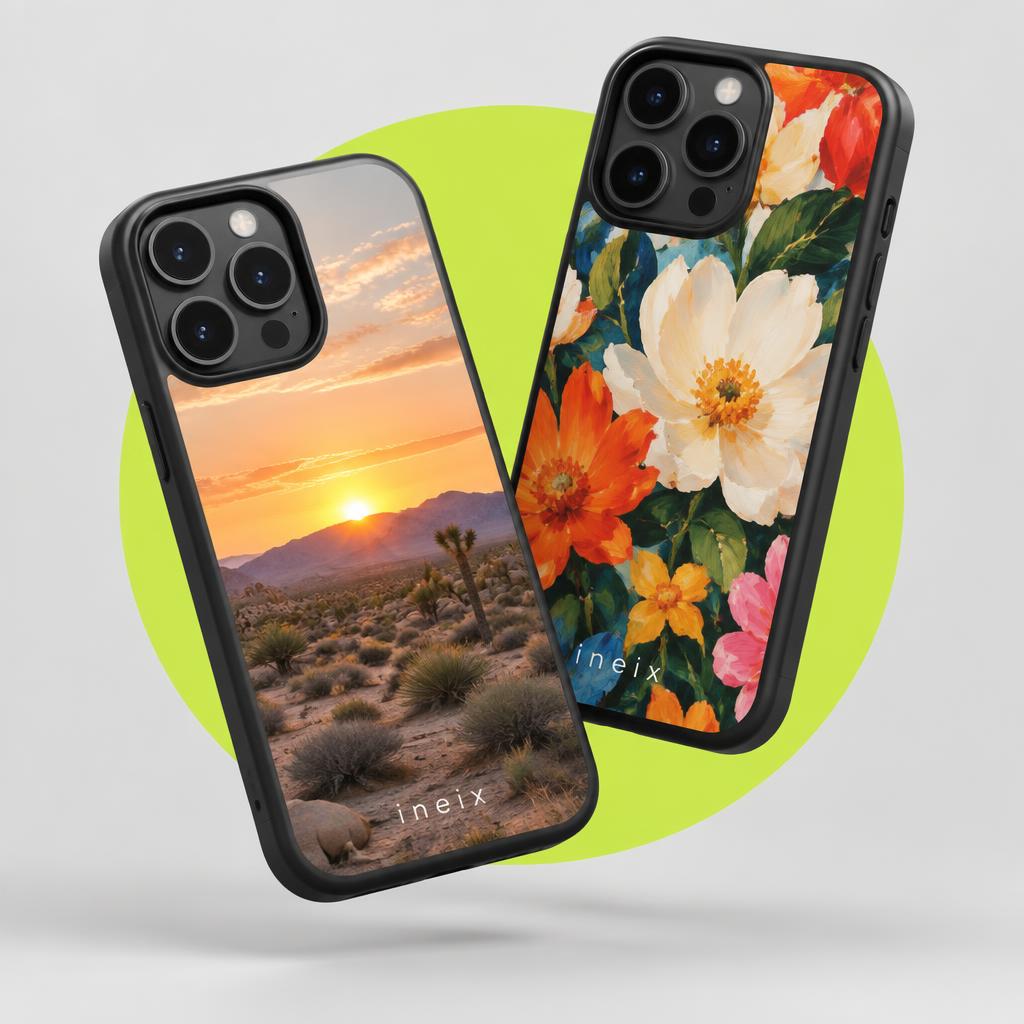 INEIX cases printed with personal artwork