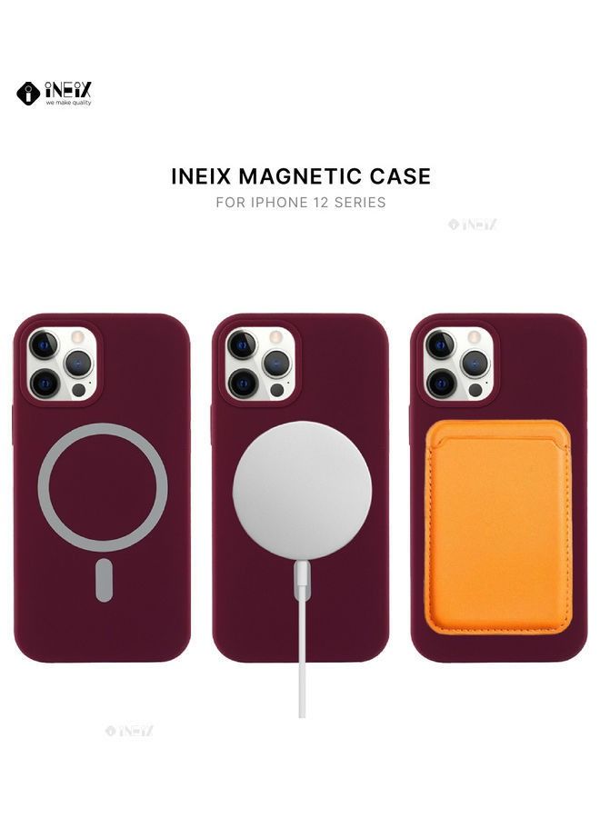 MagSafe Compatible Silicone Case Cover For Apple iPhone 12 Pro Max - Image 2