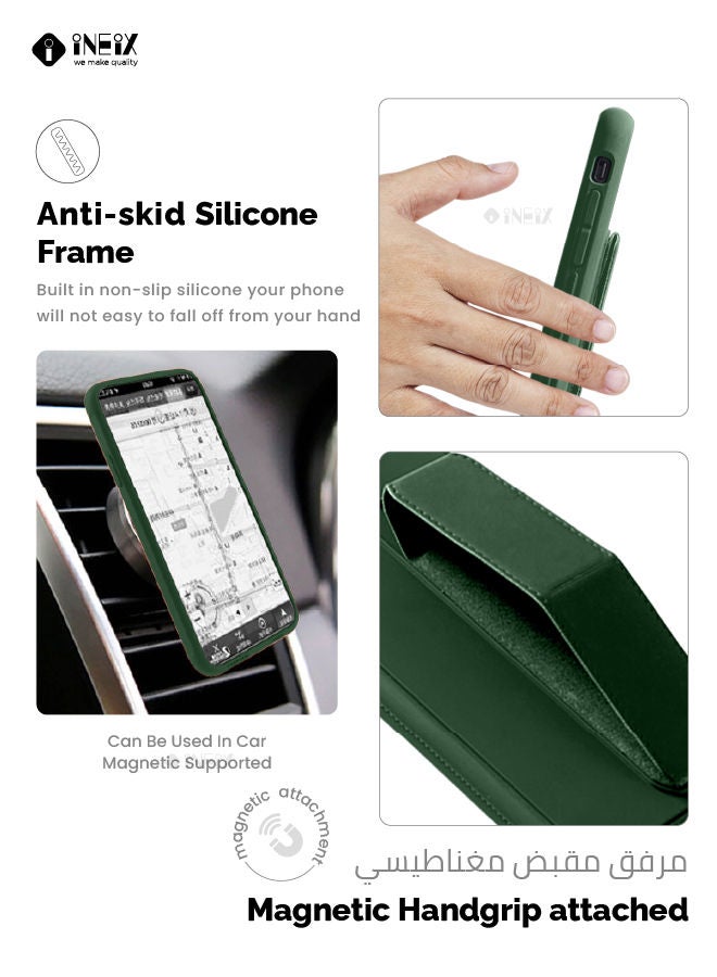 3 In 1 Magnetic Hand Grip Holder Case For Samsung Galaxy A32 5G - Image 4