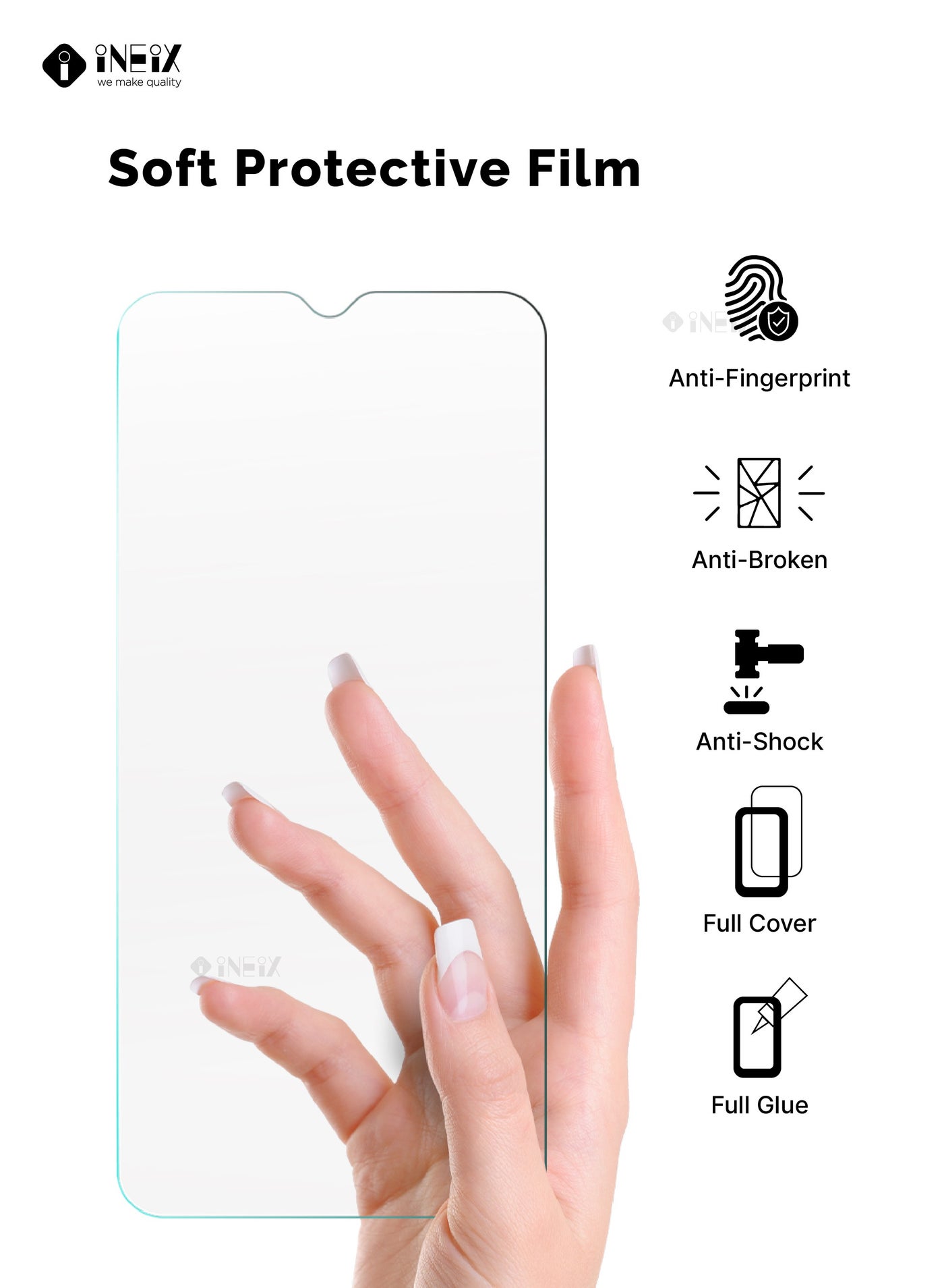 3-Pieces Tempe Glass Screen Protector For Samsung Galaxy A33 5G - Image 2