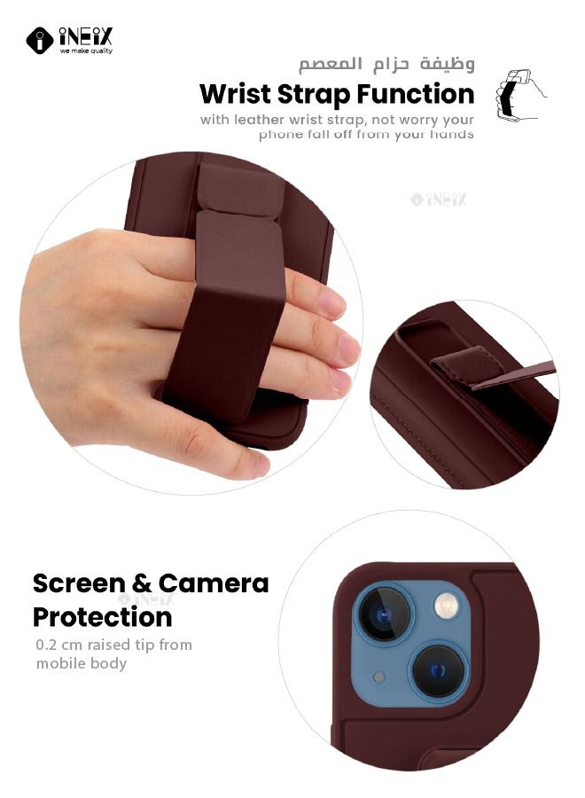 3 in 1 Magnetic Hand Grip Holder Case For Apple iPhone 14 Plus - Image 5