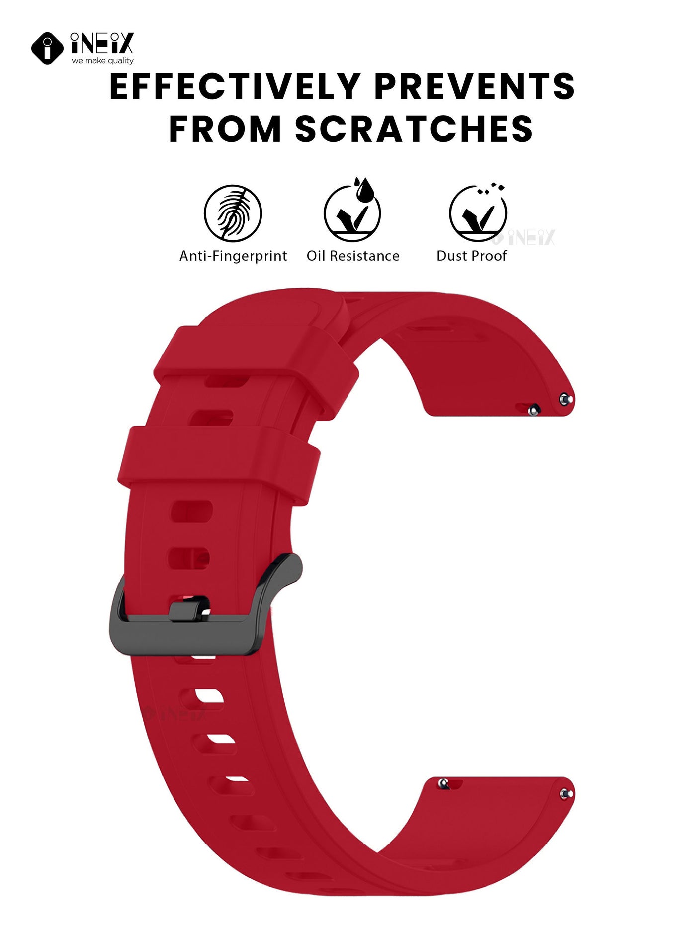 Silicone Replacement Strap For Huawei Watch 3 and 3Pro - Image 2
