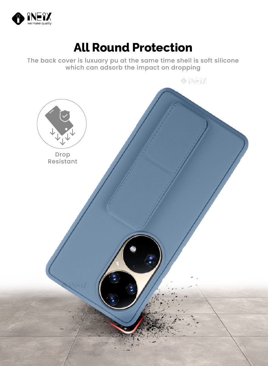 3 in 1 Magnetic Hand Grip Holder Case For Huawei P50 Pro - Image 5