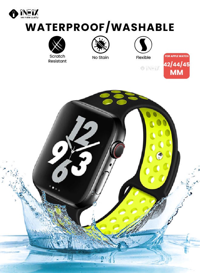 Soft Silicone Sport Nike Edition Replacement Strap For Apple Watch 42,44,45 mm - Image 5