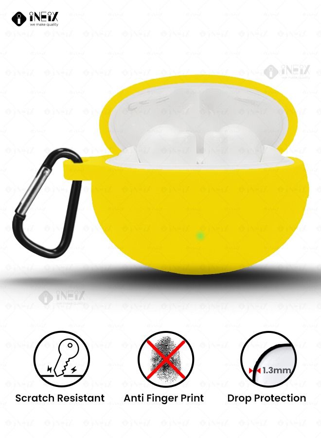 Silicone Protective Case Cover For Huawei Freebuds 5i with Keychain - Image 3