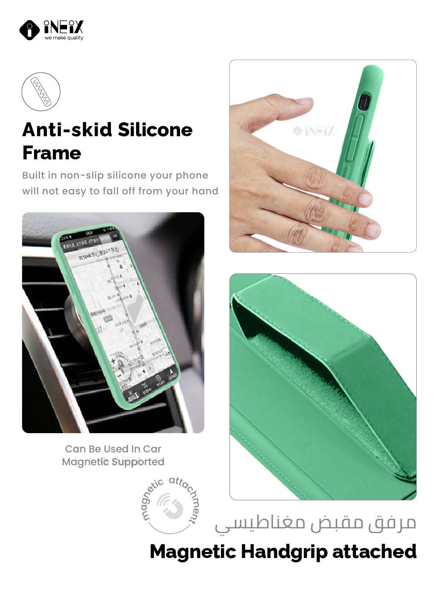 3 in 1 Magnetic Hand Grip Holder Case For Samsung Galaxy A73 5G - Image 4
