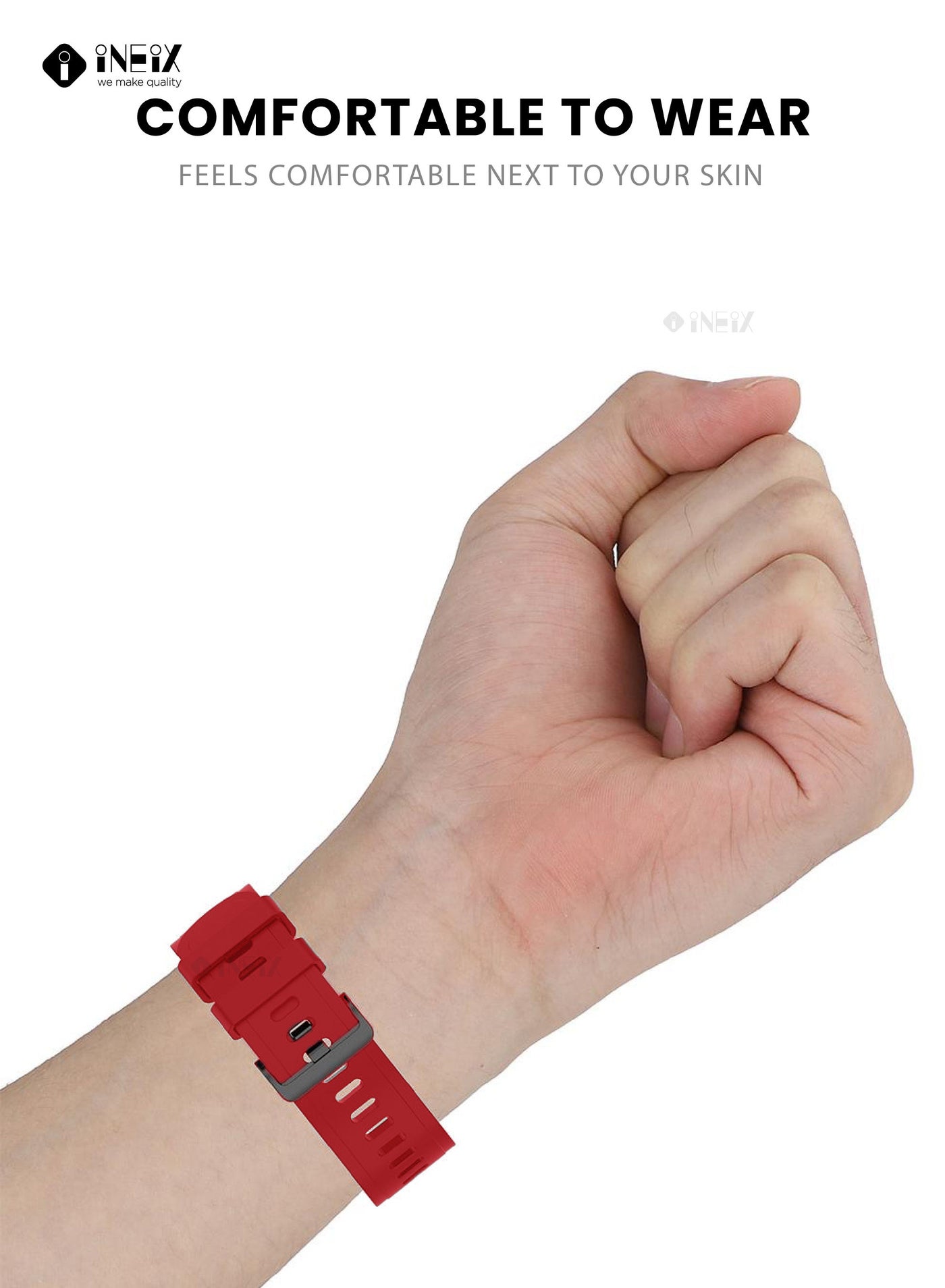 Silicone Replacement Strap For Huawei Watch 3 and 3Pro - Image 4
