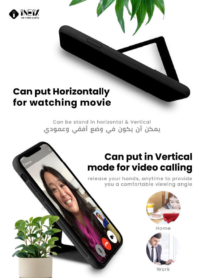 3-in-1 Magnetic Wrist Strap Hand Grip with Stand Case Cover For Apple iPhone 13 Pro - Image 5