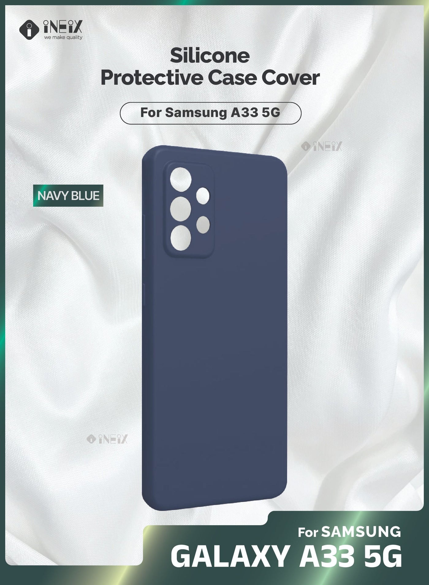 Soft Silicone Protective Case Cover For Samsung Galaxy A33 5G