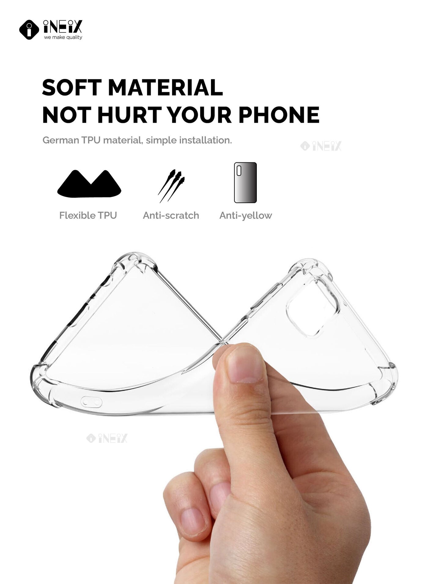 Shockproof Silicone Protective Case Cover For Samsung Galaxy A04 - Image 5