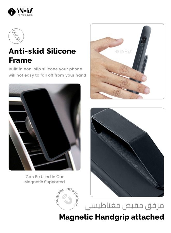 3 in 1 Magnetic Hand Grip Holder Case For Honor X9 4G5G - Image 5