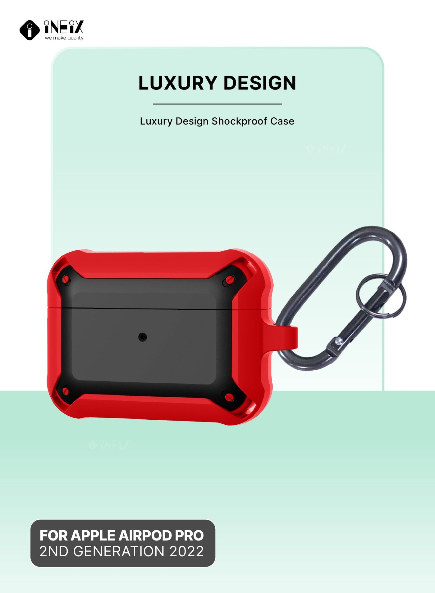 Luxury Design Shockproof Case Cover for Apple AirPods Pro 2-2022 - Image 4