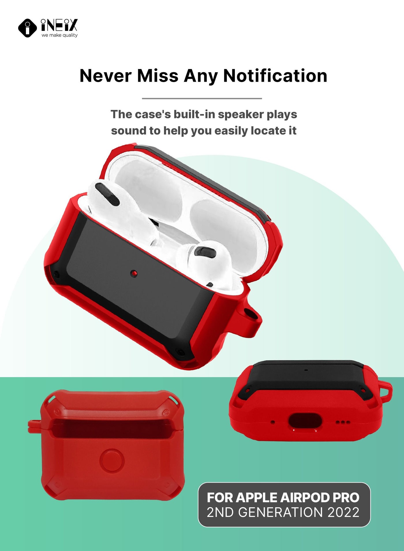 Luxury Design Shockproof Case Cover for Apple AirPods Pro 2-2022 - Image 2