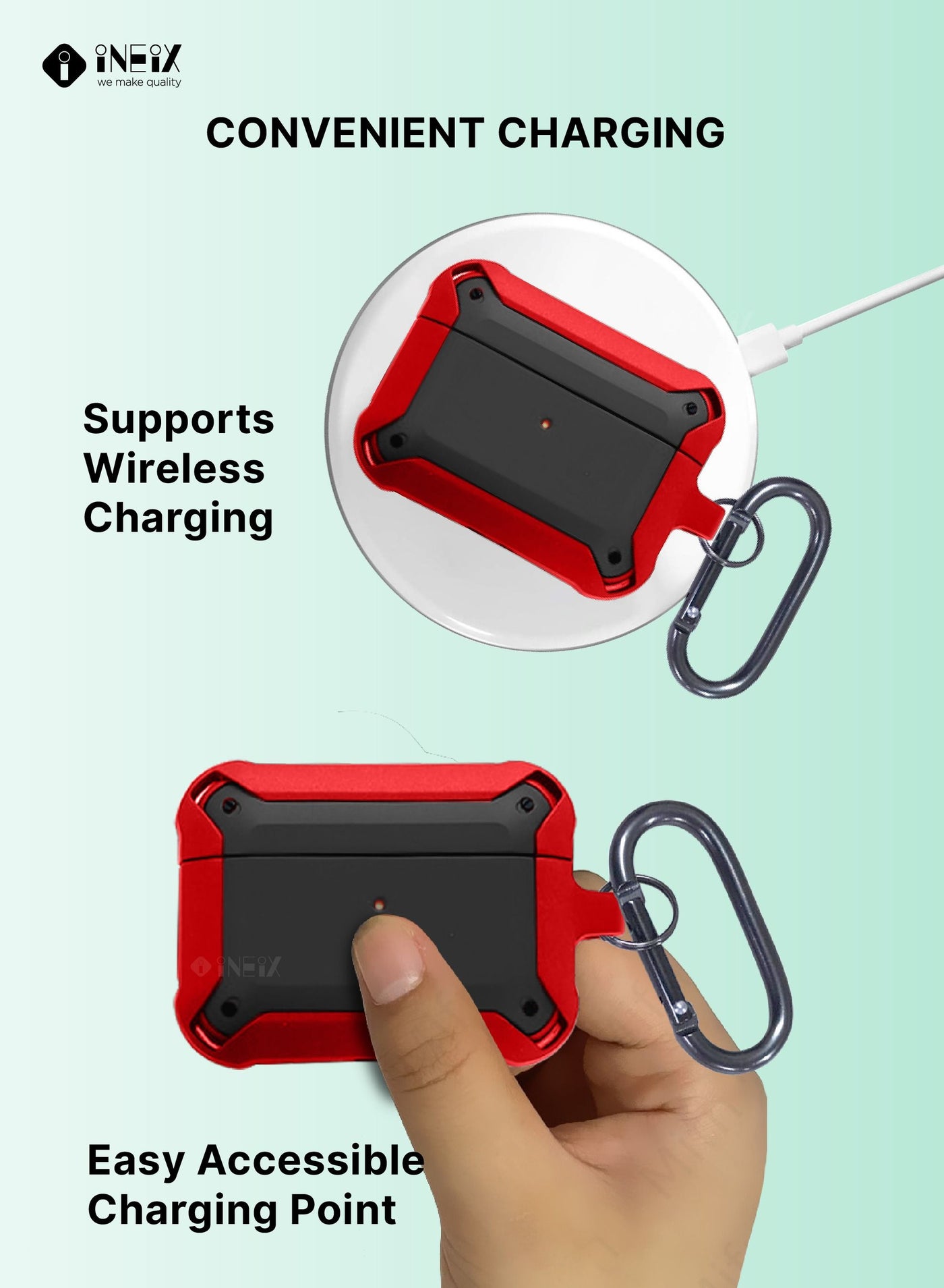 Luxury Design Shockproof Case Cover for Apple AirPods Pro 2-2022 - Image 3