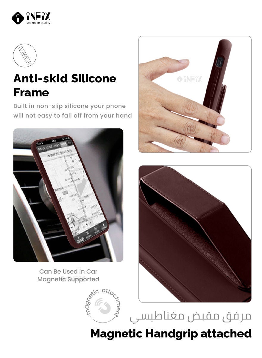 3 in 1 Magnetic Hand Grip Holder Case For Samsung Galaxy A73 5G - Image 4