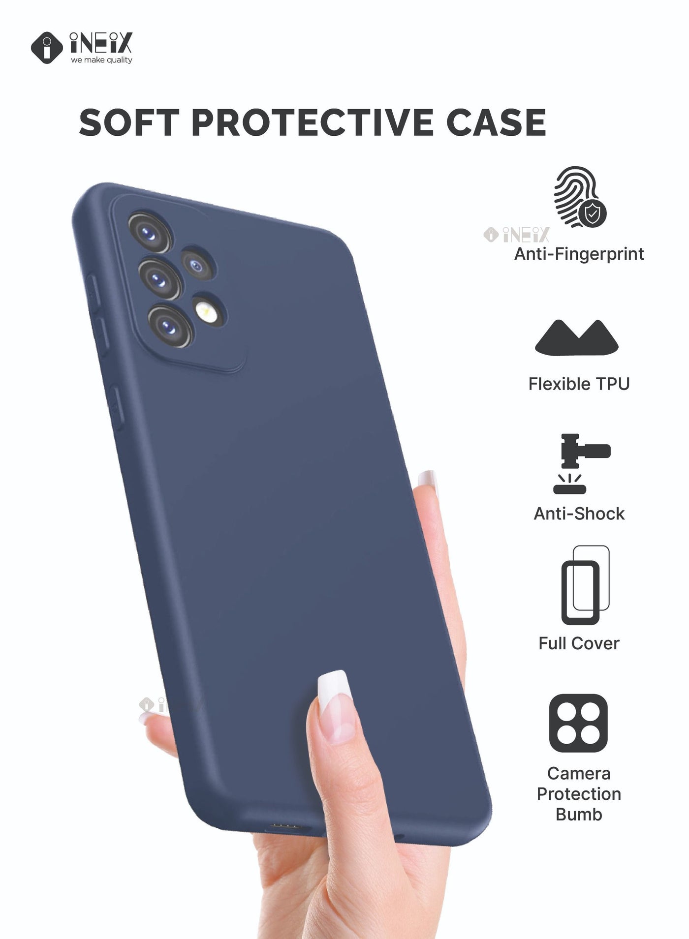Soft Silicone Protective Case Cover For Samsung Galaxy A33 5G - Image 2