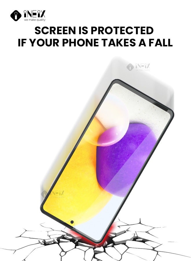 3-Pieces Tempe Glass Screen Protector For Samsung Galaxy A72 5G - Image 4
