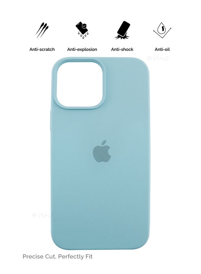 Logo Compatible Silicone Case Cover For Apple iPhone 13 Pro - Image 2