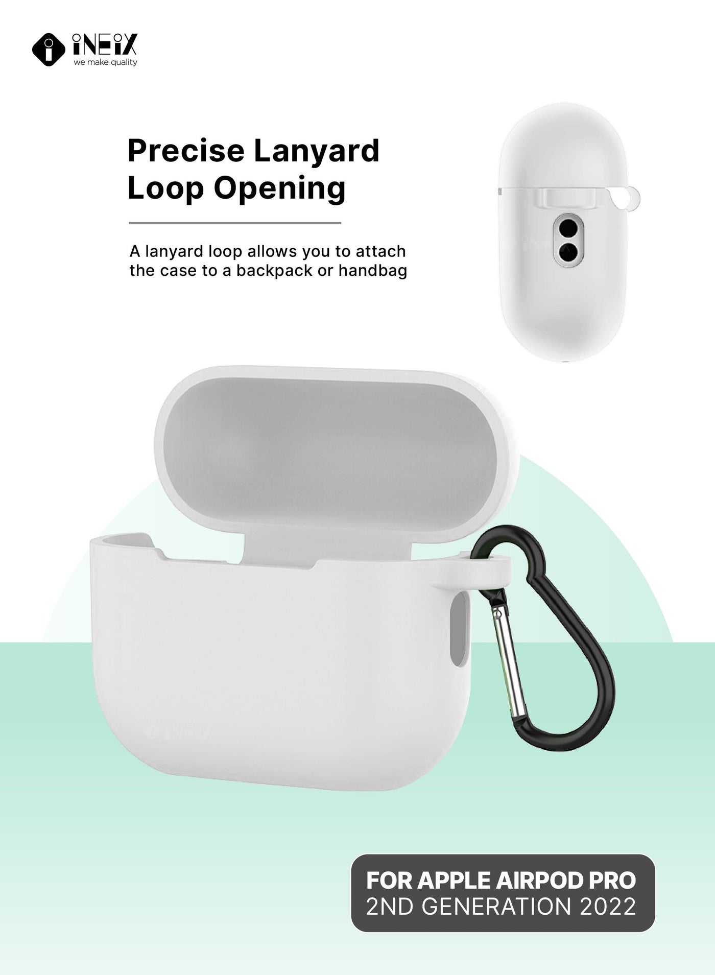 Soft Silicone Protective Case Cover for Apple AirPods Pro (2nd generation) 2022 - Image 4