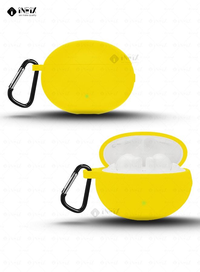 Silicone Protective Case Cover For Huawei Freebuds 5i with Keychain - Image 2