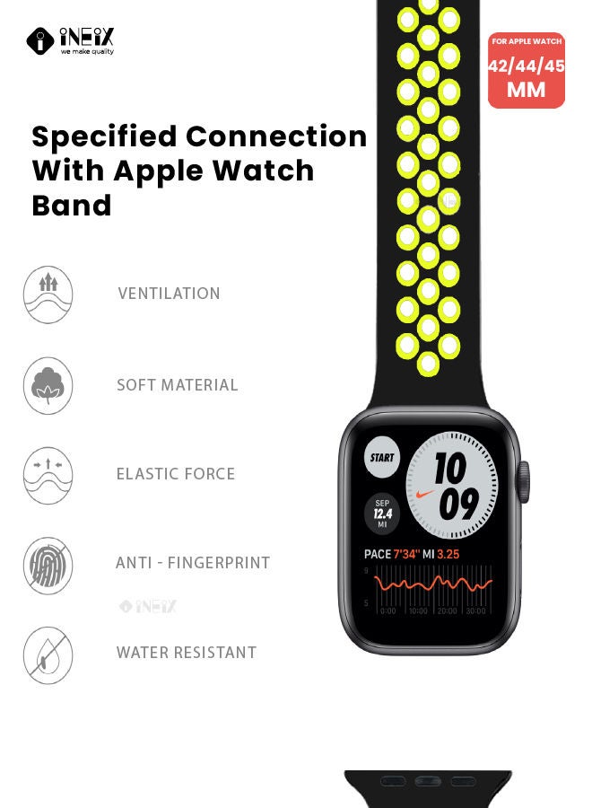 Soft Silicone Sport Nike Edition Replacement Strap For Apple Watch 42,44,45 mm - Image 2