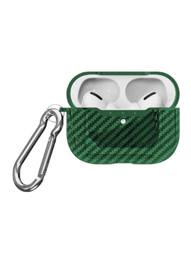 Premium Designer Case Cover For Apple AirPods Pro With Carabiner - Image 4
