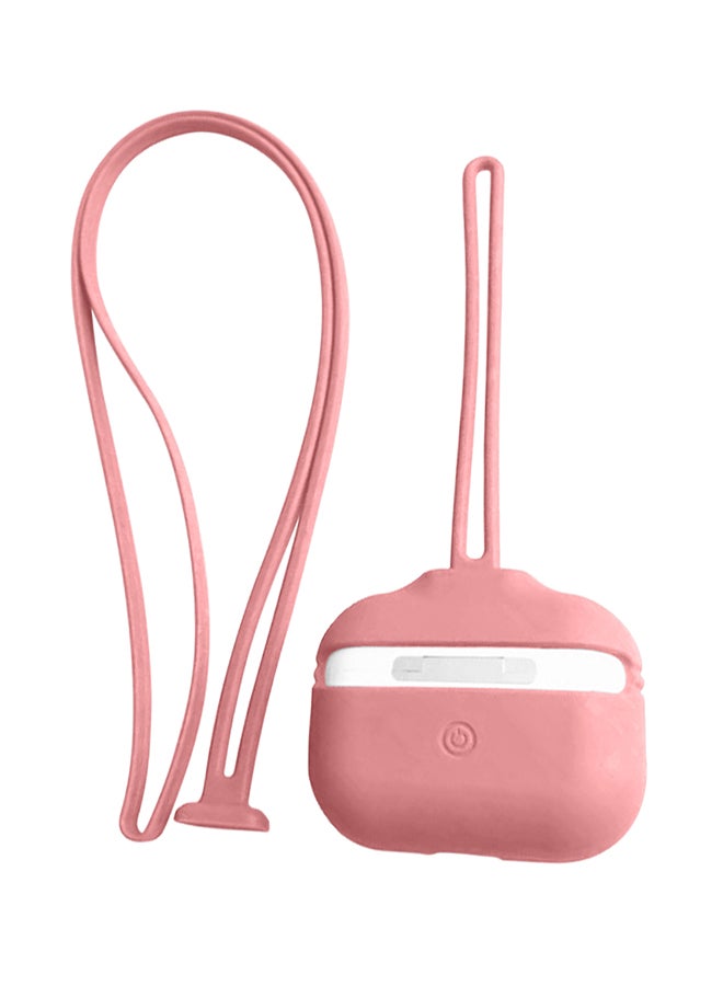 Protective Case Cover For Apple AirPods Pro With Hand And Neck Strap Mat - Image 4