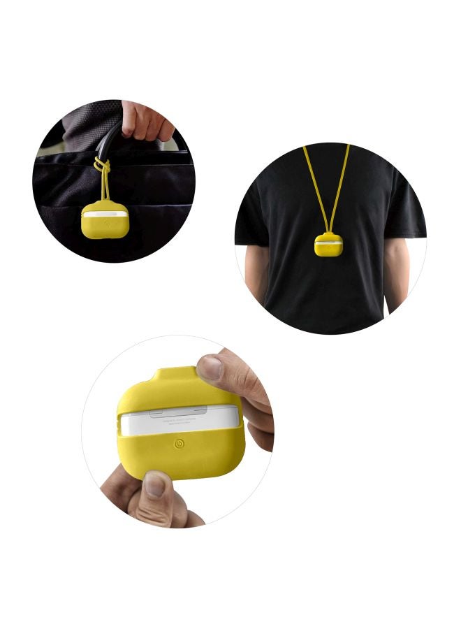 Protective Case Cover For Apple AirPods Pro With Hand And Neck Strap - Image 3