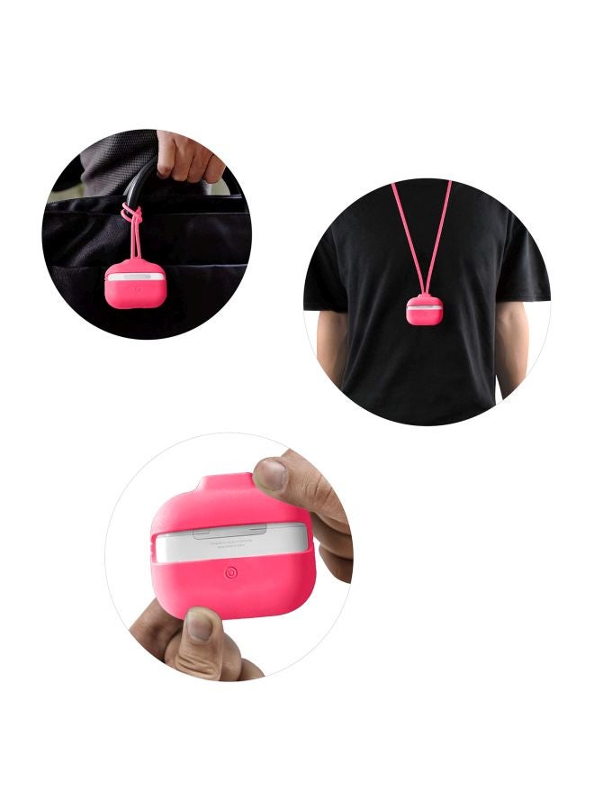 Protective Case Cover With Hand And Neck Strap For Apple AirPods Pro - Image 3