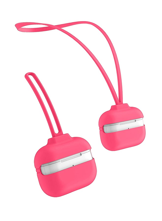 Protective Case Cover With Hand And Neck Strap For Apple AirPods Pro - Image 5