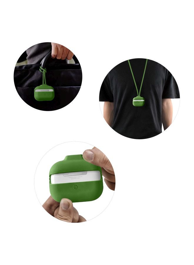 Protective Case Cover With Hand And Neck Strap For Apple AirPods Pro - Image 3