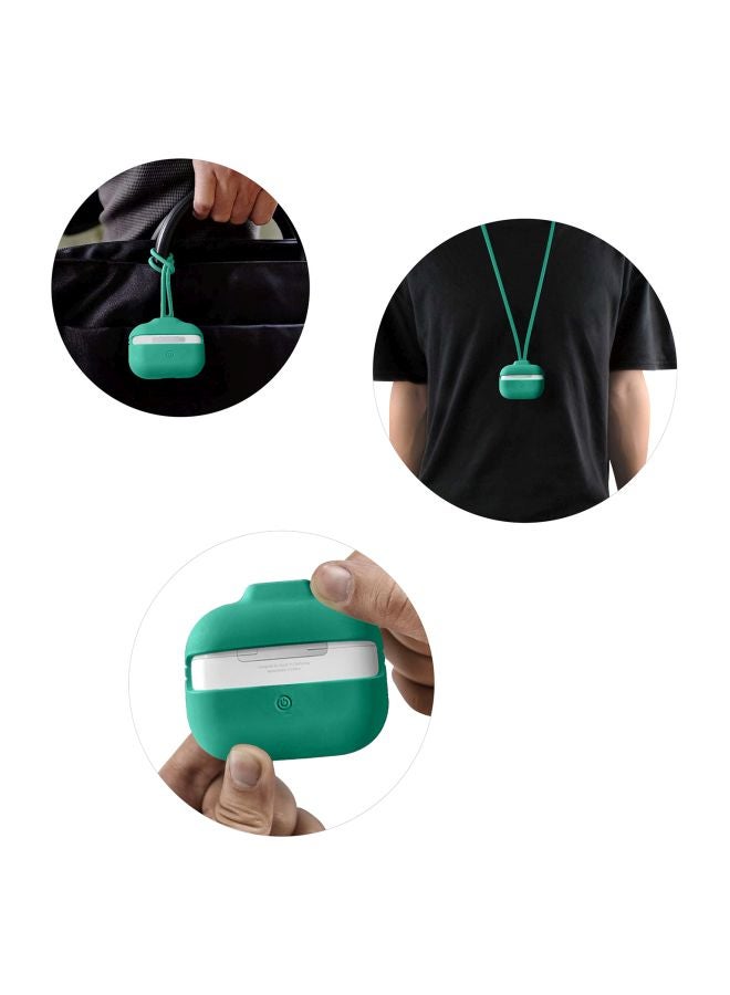Protective Case Cover With Hand And Neck Strap For Apple AirPods Pro - Image 3