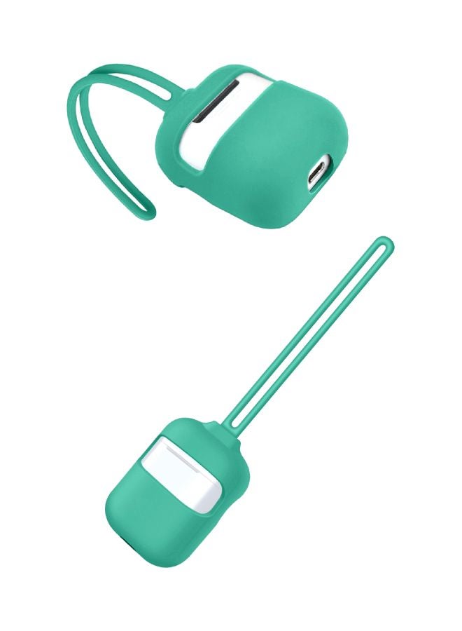 3-Piece Protective Case With Strap For Apple AirPods - Image 3