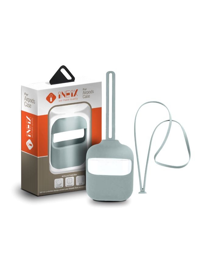 3-Piece Protective Case With Strap For Apple AirPods - Image 2