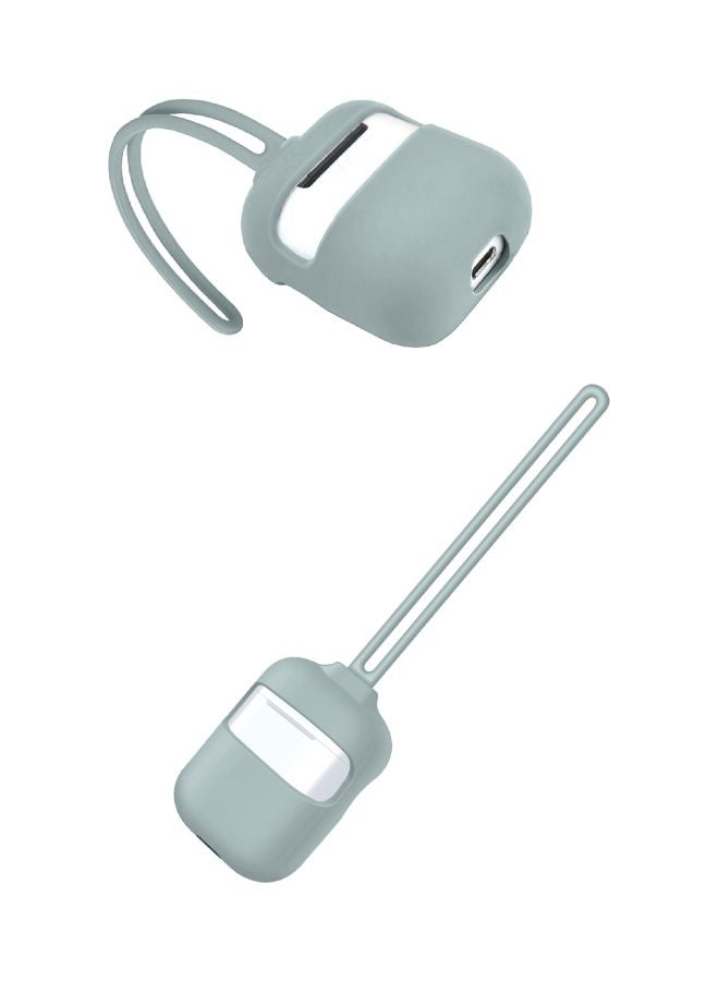 3-Piece Protective Case With Strap For Apple AirPods - Image 3