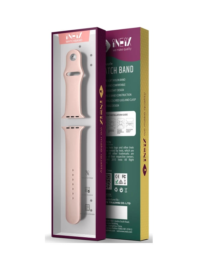 Replacement Strap For Apple Watch 4244 mm Sand - Image 4