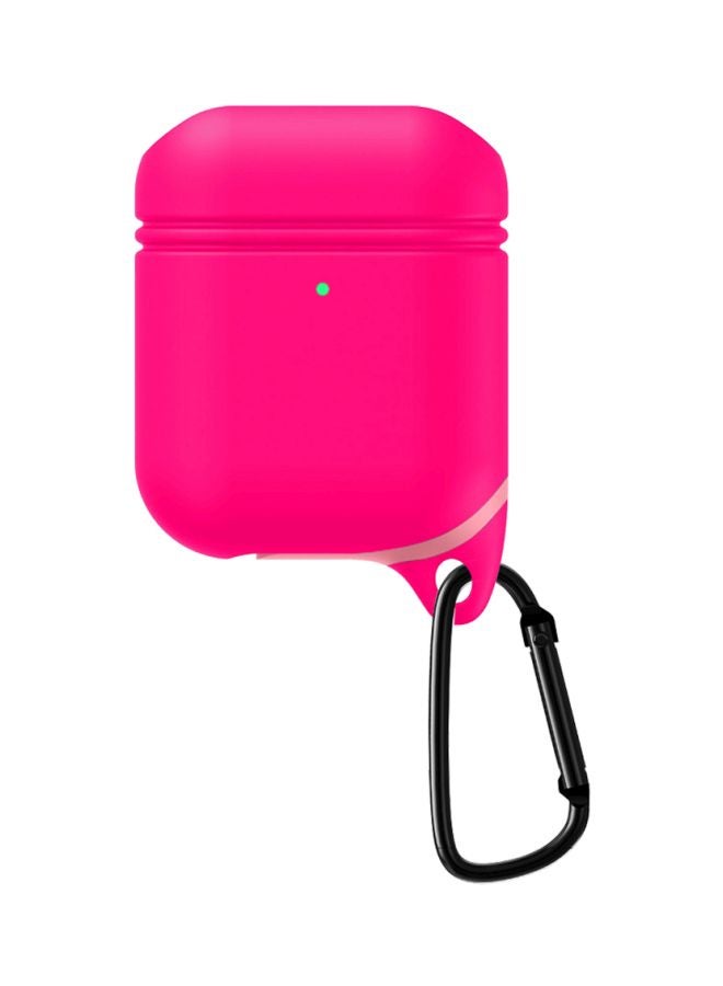 Protective Charging Case Cover With Carabiner For Apple AirPods