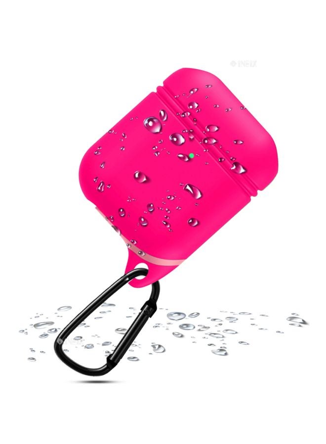Protective Charging Case Cover With Carabiner For Apple AirPods - Image 2