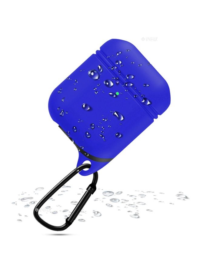 Protective Charging Case Cover With Carabiner For Apple AirPods - Image 2