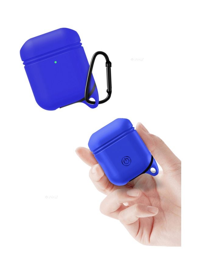 Protective Charging Case Cover With Carabiner For Apple AirPods - Image 3