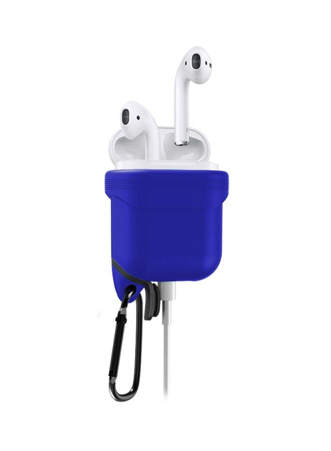 Protective Charging Case Cover With Carabiner For Apple AirPods - Image 4