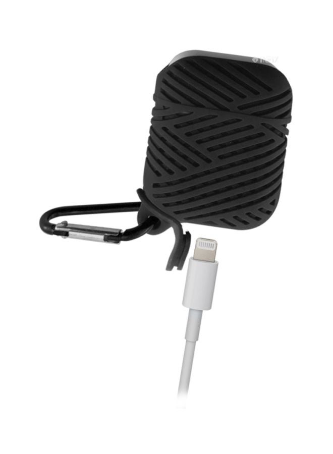 Protective Charging Case Cover With Carabiner For Apple AirPods - Image 2