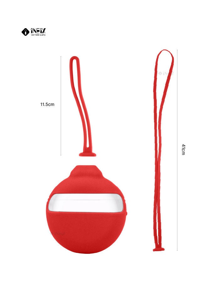 Silicone Case Cover With Hand & Neck Strap For Huawei FreeBuds 3 - Image 3