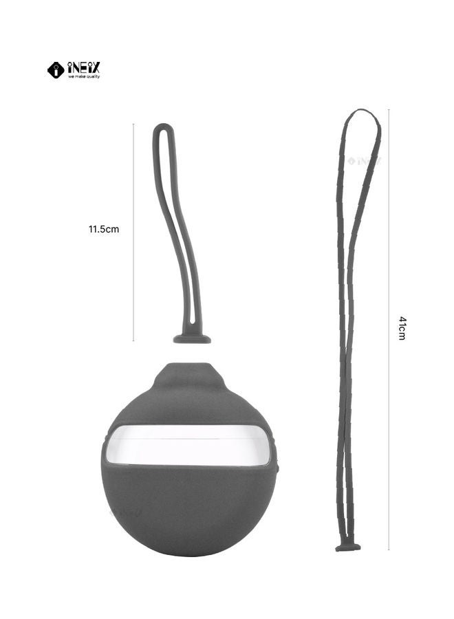 Silicone Case Cover With Hand & Neck Strap For Huawei FreeBuds 3 - Image 3