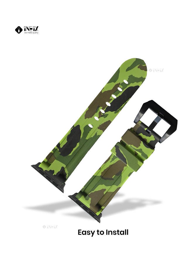 Replacement Band For Apple Watch 42 mm44 mm Camouflage - Image 5