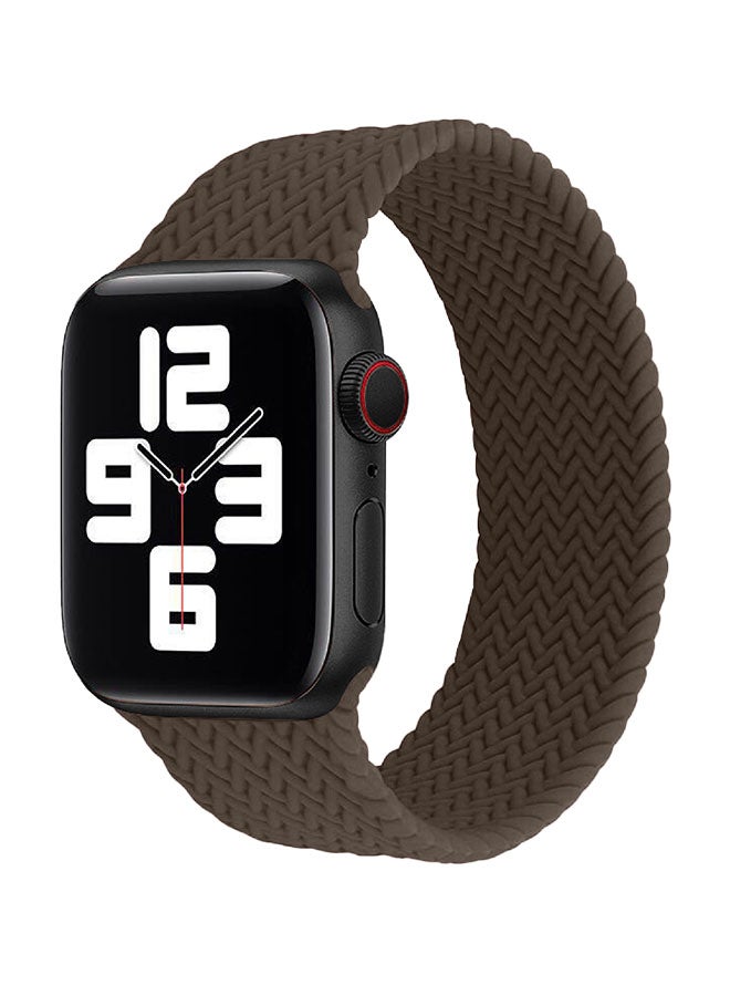 Braided Solo Loop Stretchable Silicone Replacement Strap