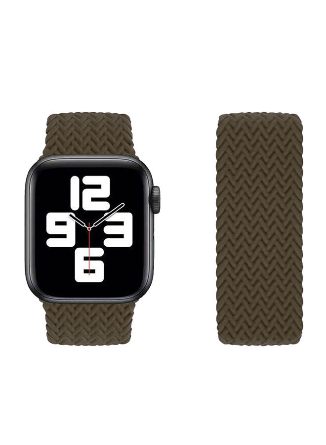 Braided Solo Loop Stretchable Silicone Replacement Strap - Image 2