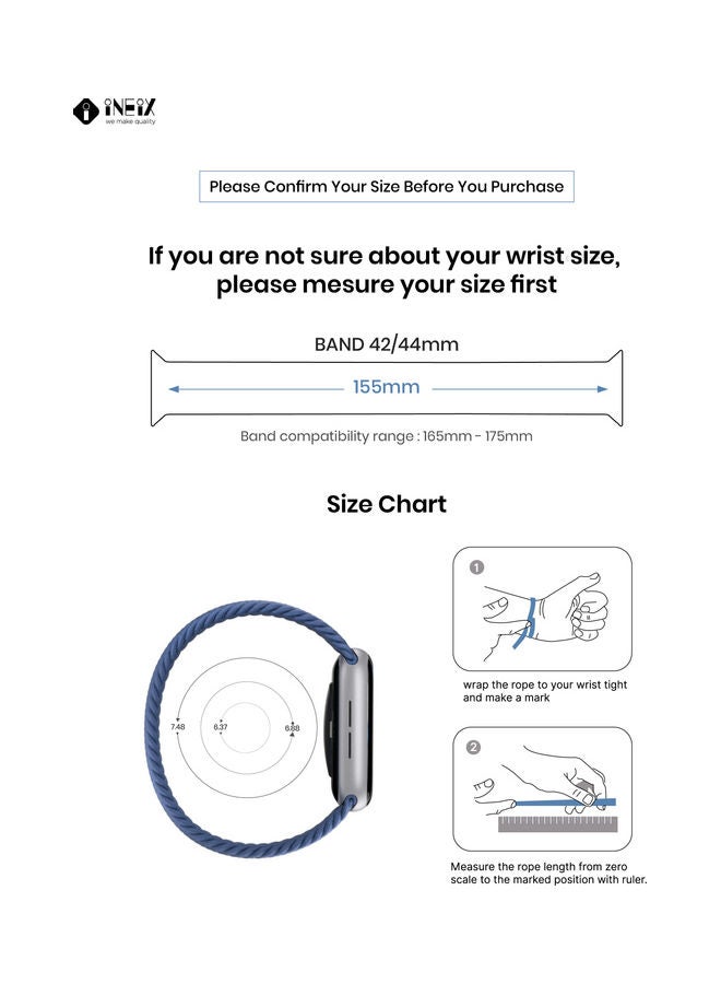Solo Loop Replacement Strap For Apple Watch 42,44 - Image 2
