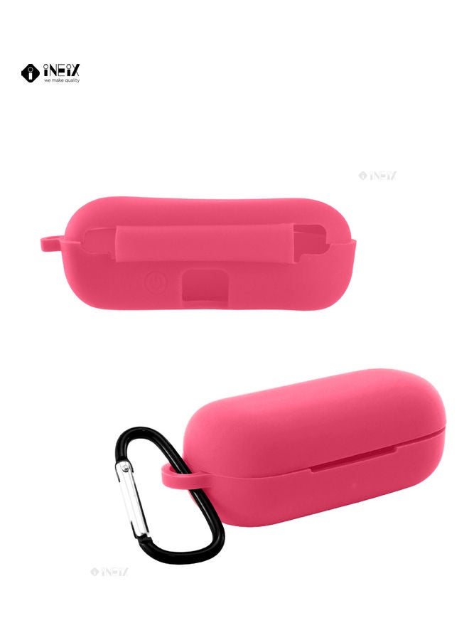 Protective Case Cover With Carabiner For Huawei FreeBuds 3i - Image 2