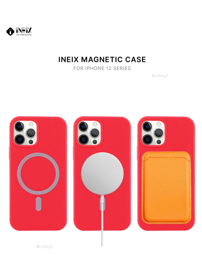 MagSafe Compatible Silicone Case Cover For Apple iPhone 12 Pro Max - Image 2